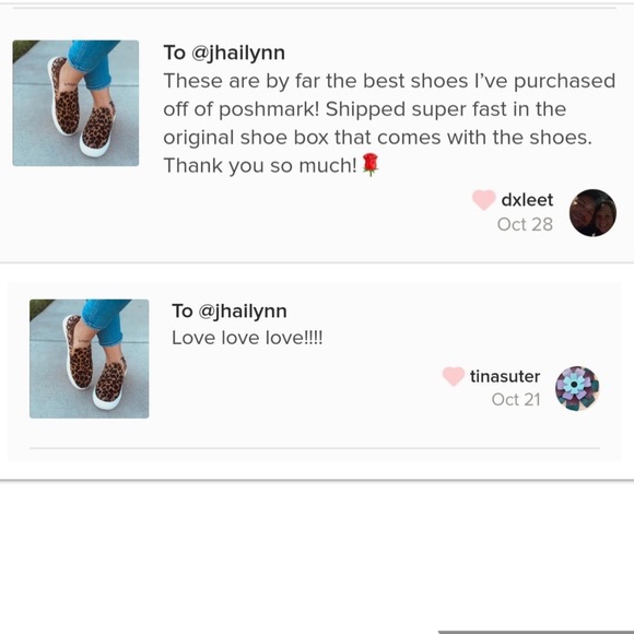 HP 😍 Soft Leopard print  slip on sneaker - Picture 4 of 7